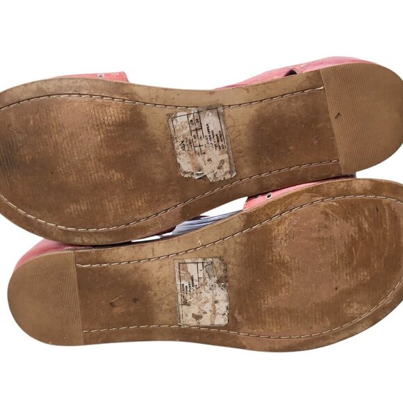 Roan by Bed Stu Kit Cutout Gladiator Leather Sandals Ankle Zip Back Size 7 Flats - Picture 11 of 12